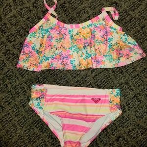 Roxy girls size 4 bikini